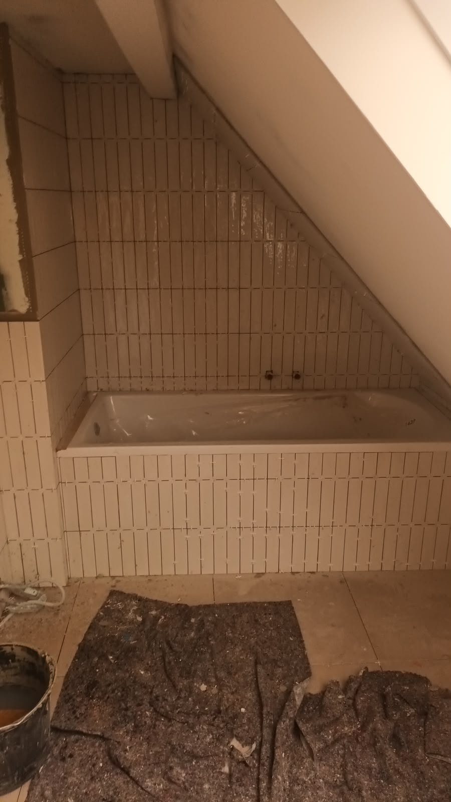Badezimmer Renovierung Rohbau